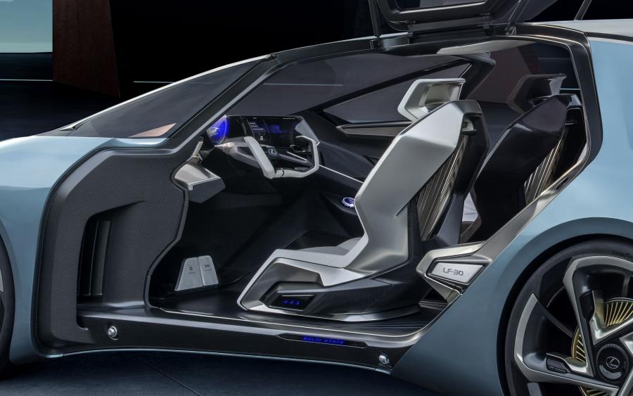 Интерьер Lexus LF-30 Electrified 2019 года  (фото 20 из 82)